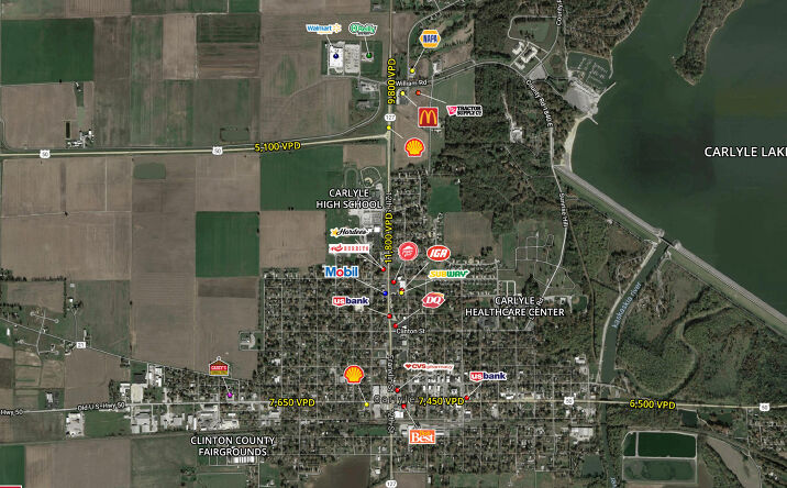 Pictures of Retail, Land property located at 2591 12th St, Carlyle, IL 62231 for lease - image #1