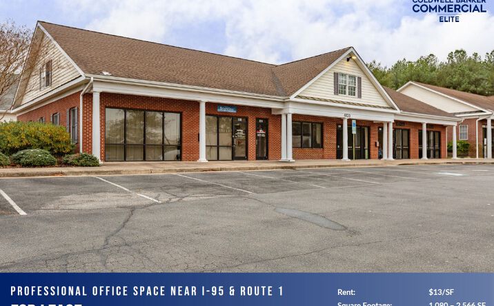Pictures of Office property located at 4820 Southpoint Drive, Suite 204, Fredericksburg, VA 22407 for lease - image #1