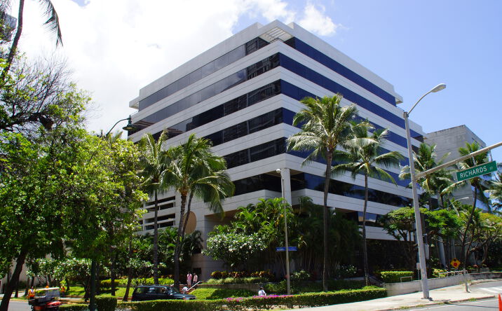 Pictures of Office property located at 707 Richards St & 820 Mililani St, Honolulu, HI 96817 for lease - image #1