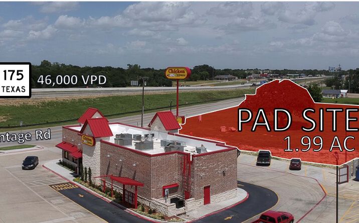 Pictures of Land property located at 1515 N Kaufman St & 1521 N Us Hwy 175, Seagoville, TX 75159 for lease - image #1