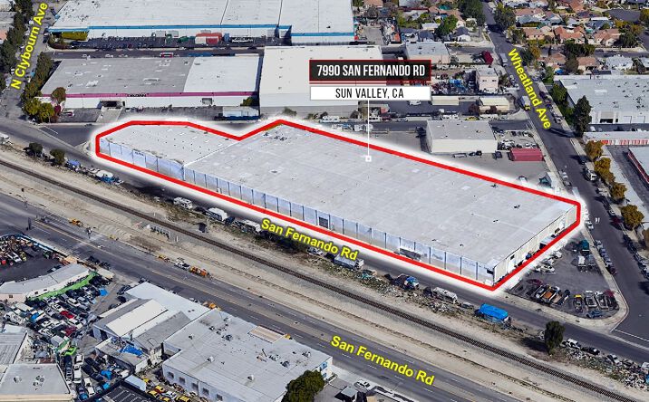 Pictures of Industrial property located at 7990 San Fernando Rd, SUN VALLEY, CA 91352 for lease - image #1