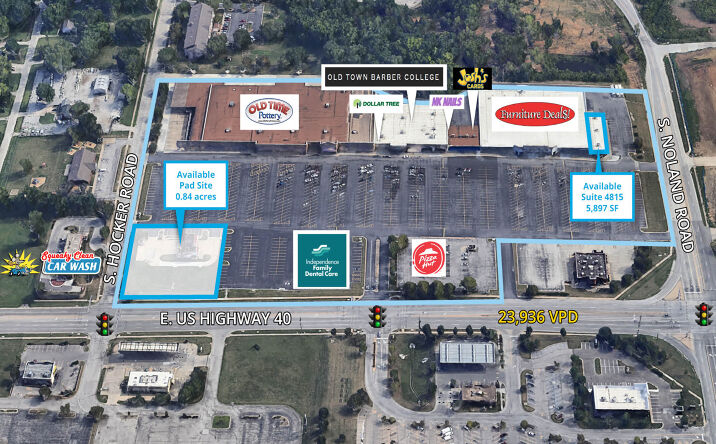Pictures of Retail property located at 14121 E US Hwy 40, KCMO, MO 64136 for lease - image #1