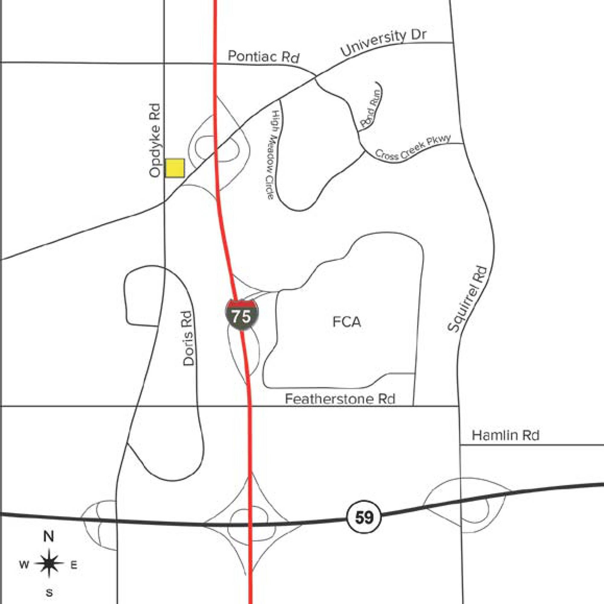 1570 N Opdyke Rd, Auburn Hills, MI 48326