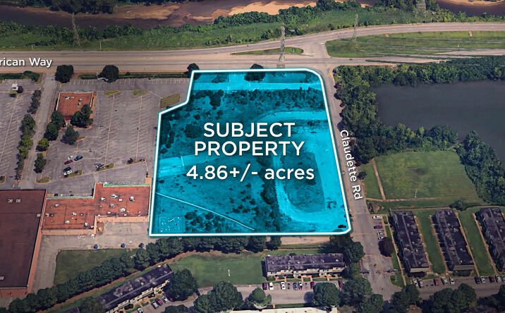 Pictures of Land property located at Getwell & American Way Land, Memphis, TN 38118 for lease - image #1