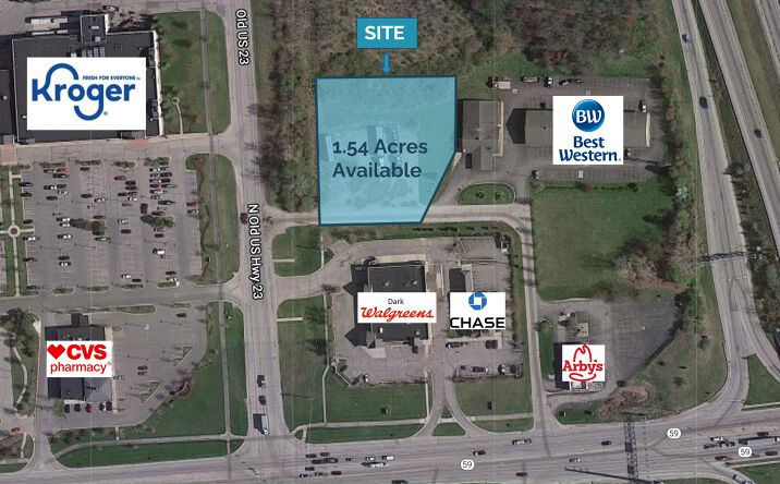 Pictures of Retail, Restaurant property located at 10087 Highland Rd, Howell, MI 48843 for lease - image #1