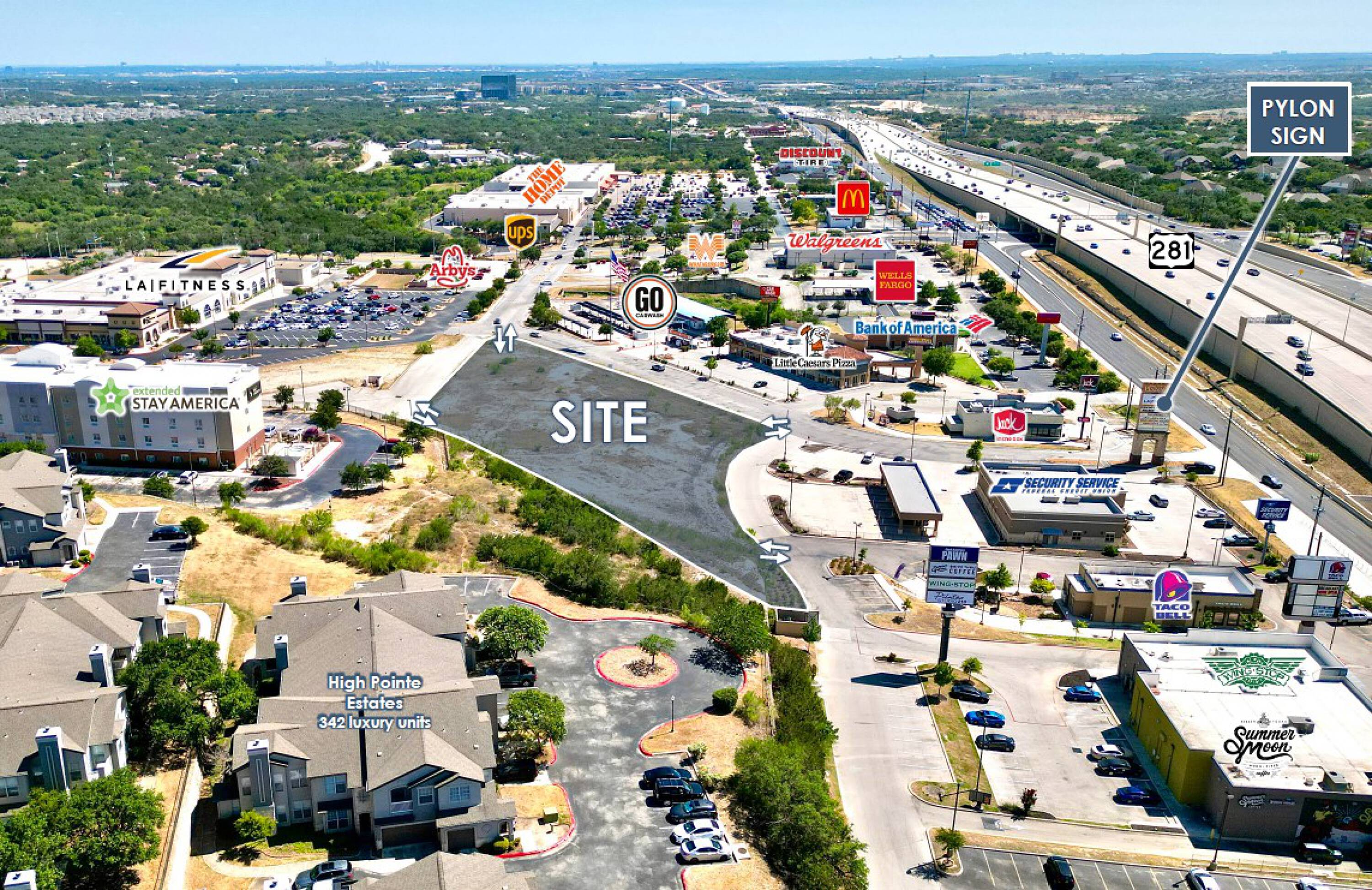 US Hwy 281 & Evans Road, San Antonio, TX 78258