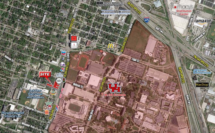 Pictures of Retail, Land property located at NWC of Scott St & Alabama St, Houston, TX 77004 for lease - image #1