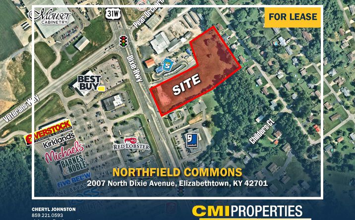Pictures of Land property located at 2007 N Dixie Hwy, Elizabethtown, KY 42701 for lease - image #1