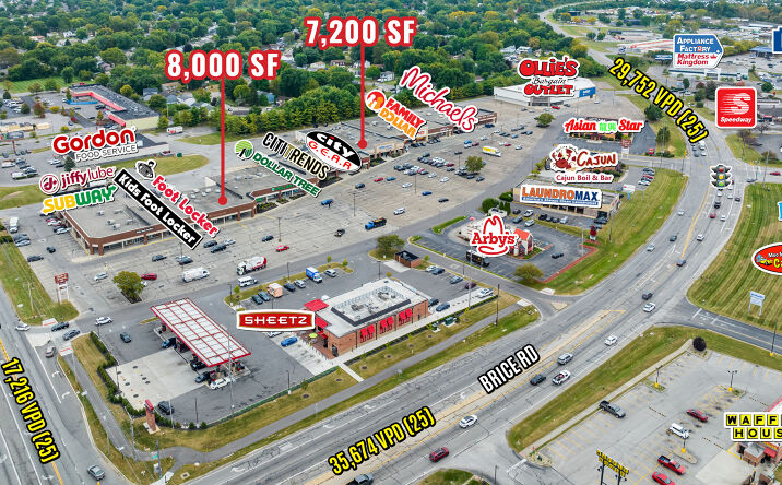 Pictures of Retail property located at 2640 Brice Rd, Reynoldsburg, OH 43068 for lease - image #1