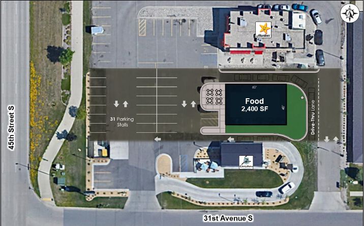 Pictures of Restaurant, Retail property located at 4475 31st Ave S, Fargo, ND 58104 for lease - image #1