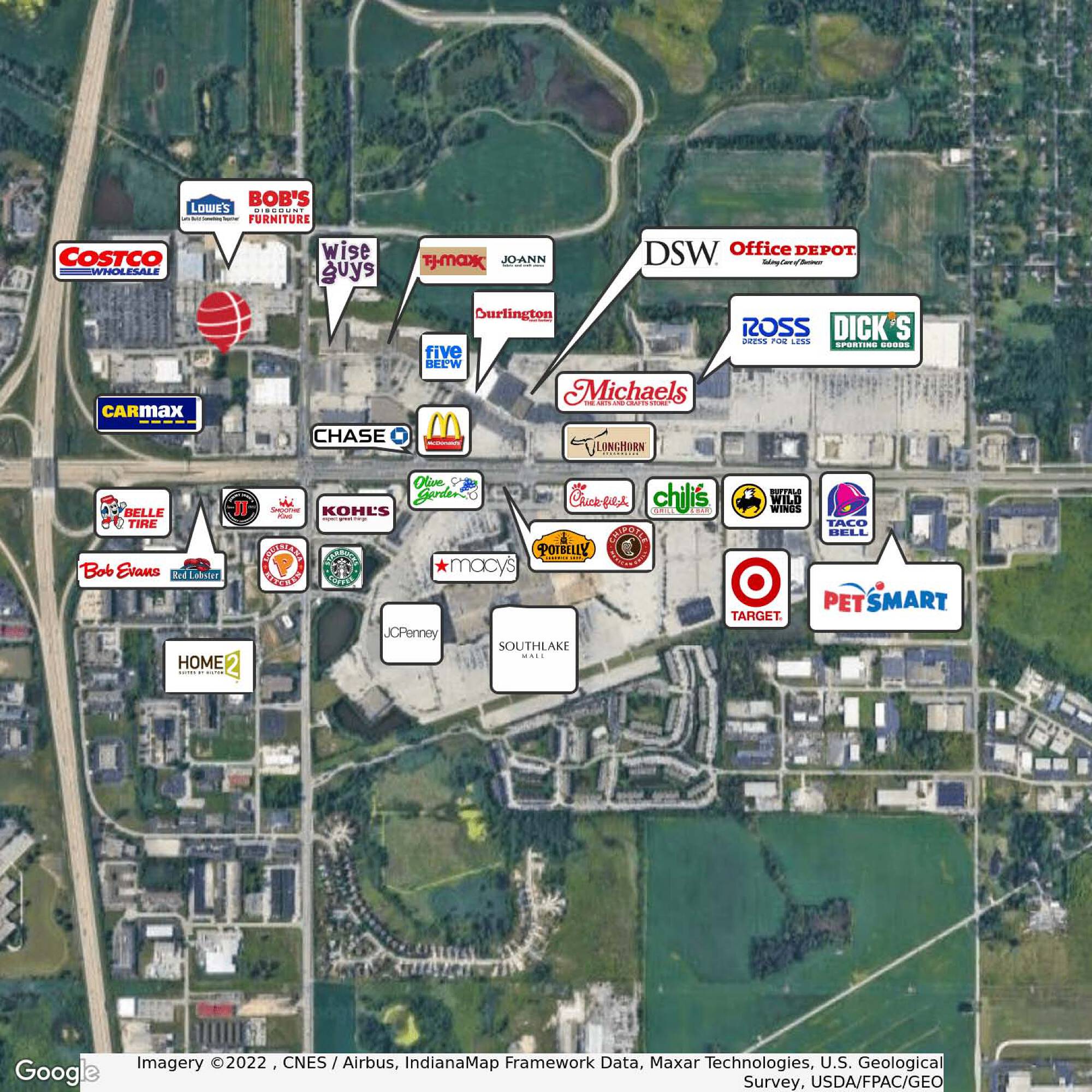 1420-1500 E 79th Ave, Merrillville, IN 46410 | Crexi.com
