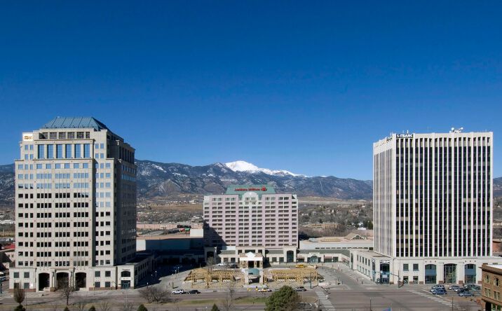 Pictures of Office property located at 90 South & 2 North Cascade Avenue, Colorado Springs, CO 80903 for lease - image #1