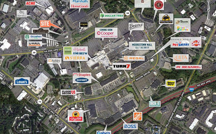 Pictures of Retail property located at 380 S Lenola Rd, Maple Shade, NJ 08052 for sales - image #1