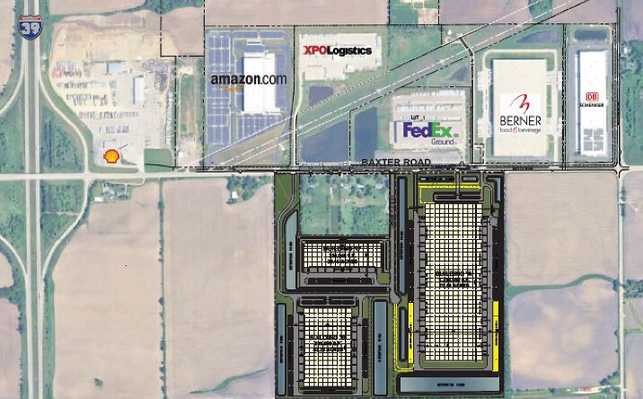 Pictures of Industrial, Land property located at Rock 39 Industrial Park, Rockford, IL 61016 for lease - image #1