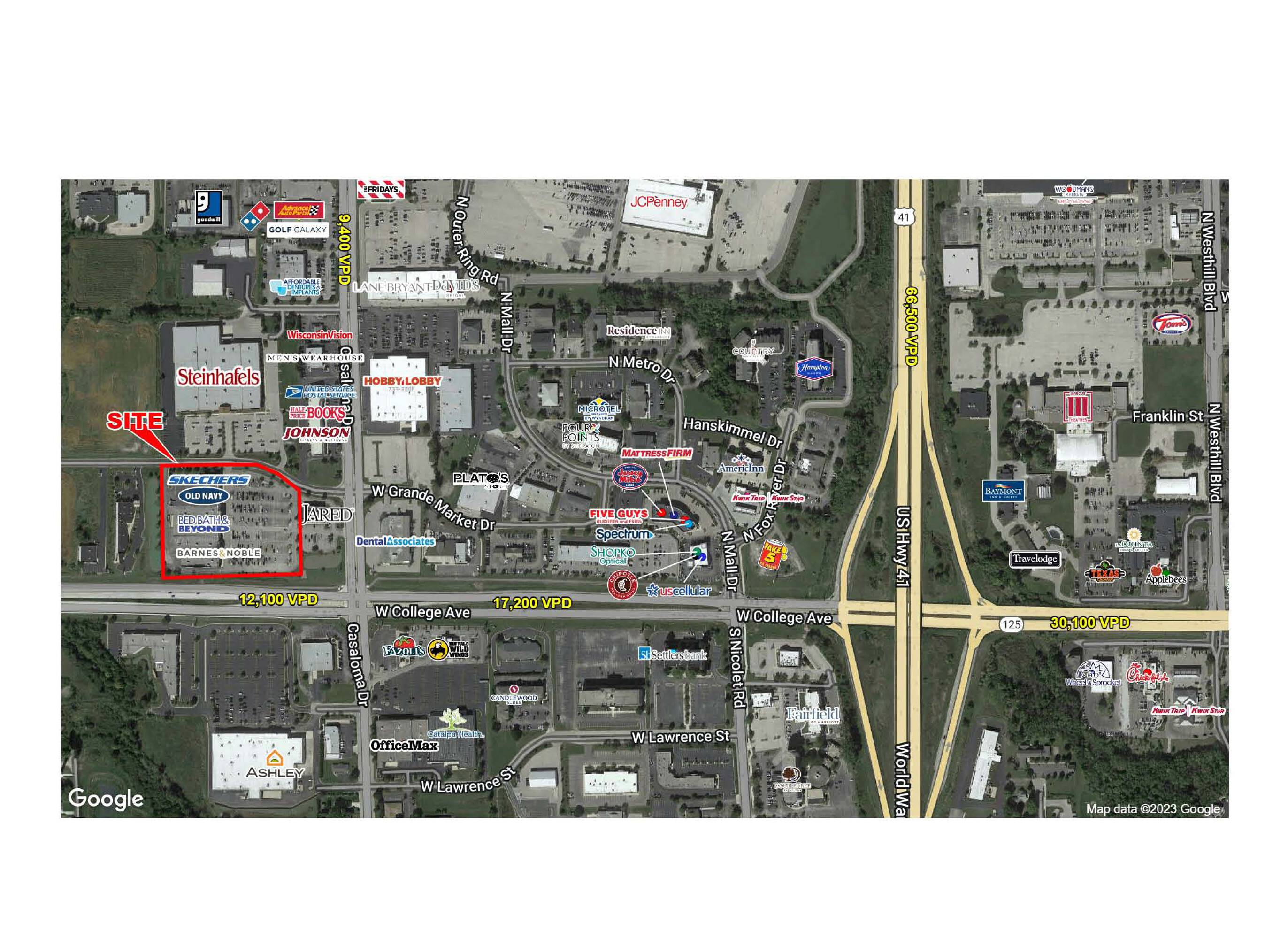 4705 4733 W Grande Market Drive, Appleton, WI 54913 Retail Space for Lease