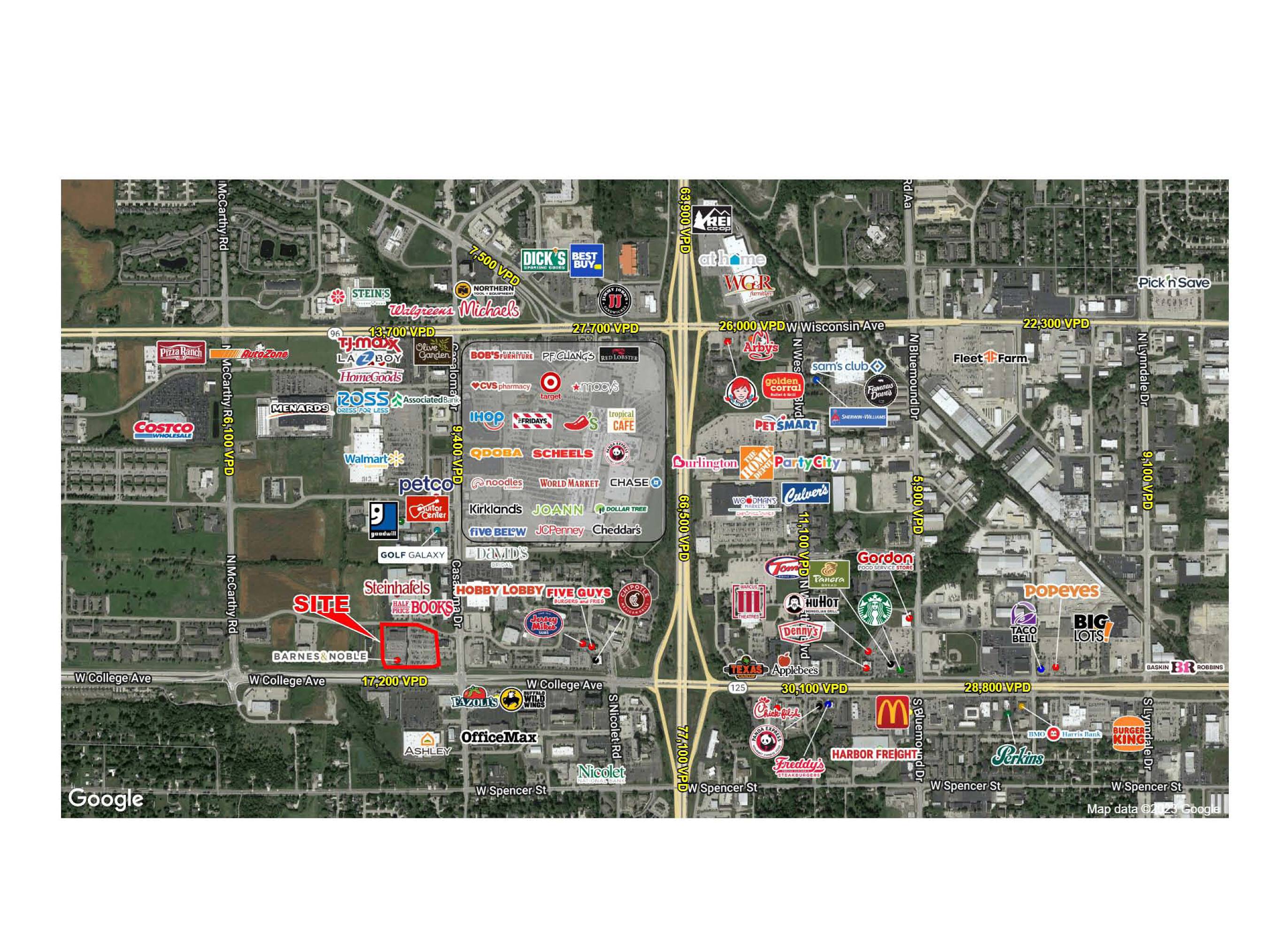 4705 4733 W Grande Market Drive, Appleton, WI 54913 Retail Space for Lease