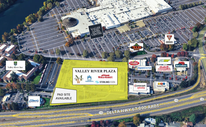 Pictures of Retail, Office property located at 1011-1069 Valley River Plaza, Eugene, OR 97401 for lease - image #1