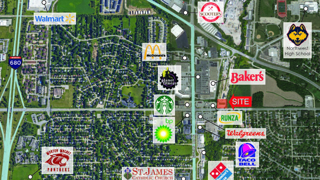 88th & Fort St, Omaha, NE 68134 - Land for Lease