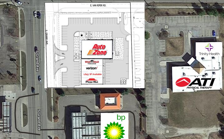 Pictures of Retail, Office property located at 929 S Grand Ave, Fowlerville, MI 48836 for lease - image #1