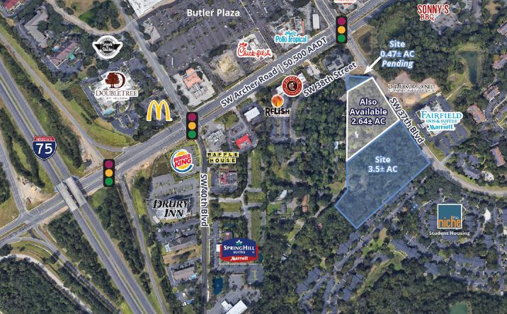 Pictures of Land property located at SW 37th Blvd, Gainesville, FL 32608 for lease - image #1