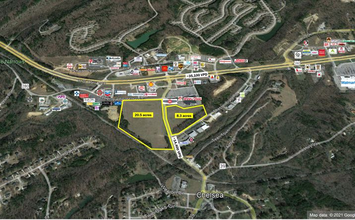 Pictures of Land property located at Co Rd 47, Chelsea, AL 35005 for lease - image #1