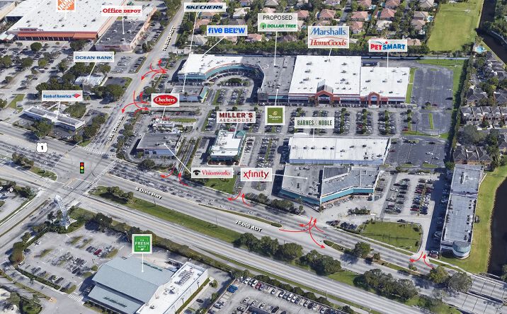 Pictures of Retail property located at 13601 S Dixie Hwy, Palmetto Bay, FL 33176 for lease - image #1