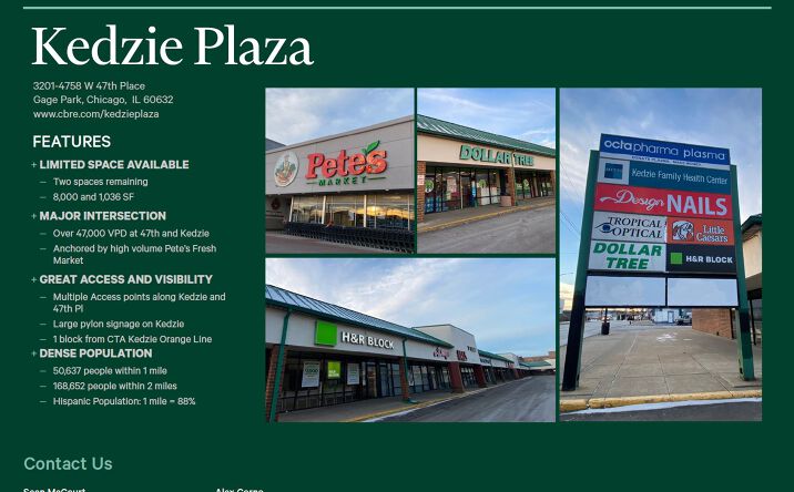 Pictures of Retail property located at 3201-4758 W 47th Place Gage Park, Chicago, IL 60632 for lease - image #1