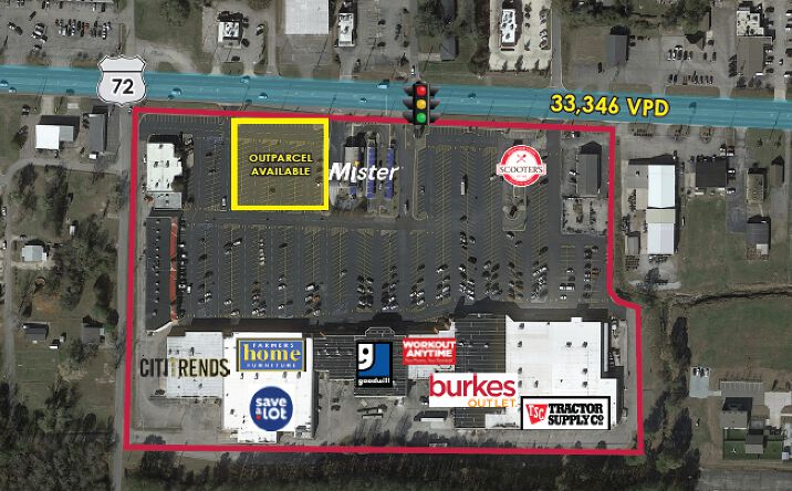 Pictures of Retail property located at 601 US Hwy 72 E, Athens, AL 35611 for lease - image #1