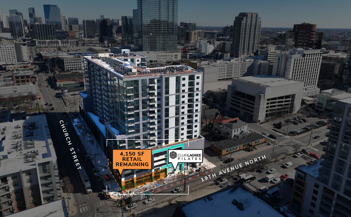 Pictures of Retail property located at 1815 Church St, Nashville, TN 37203 for lease - image #1