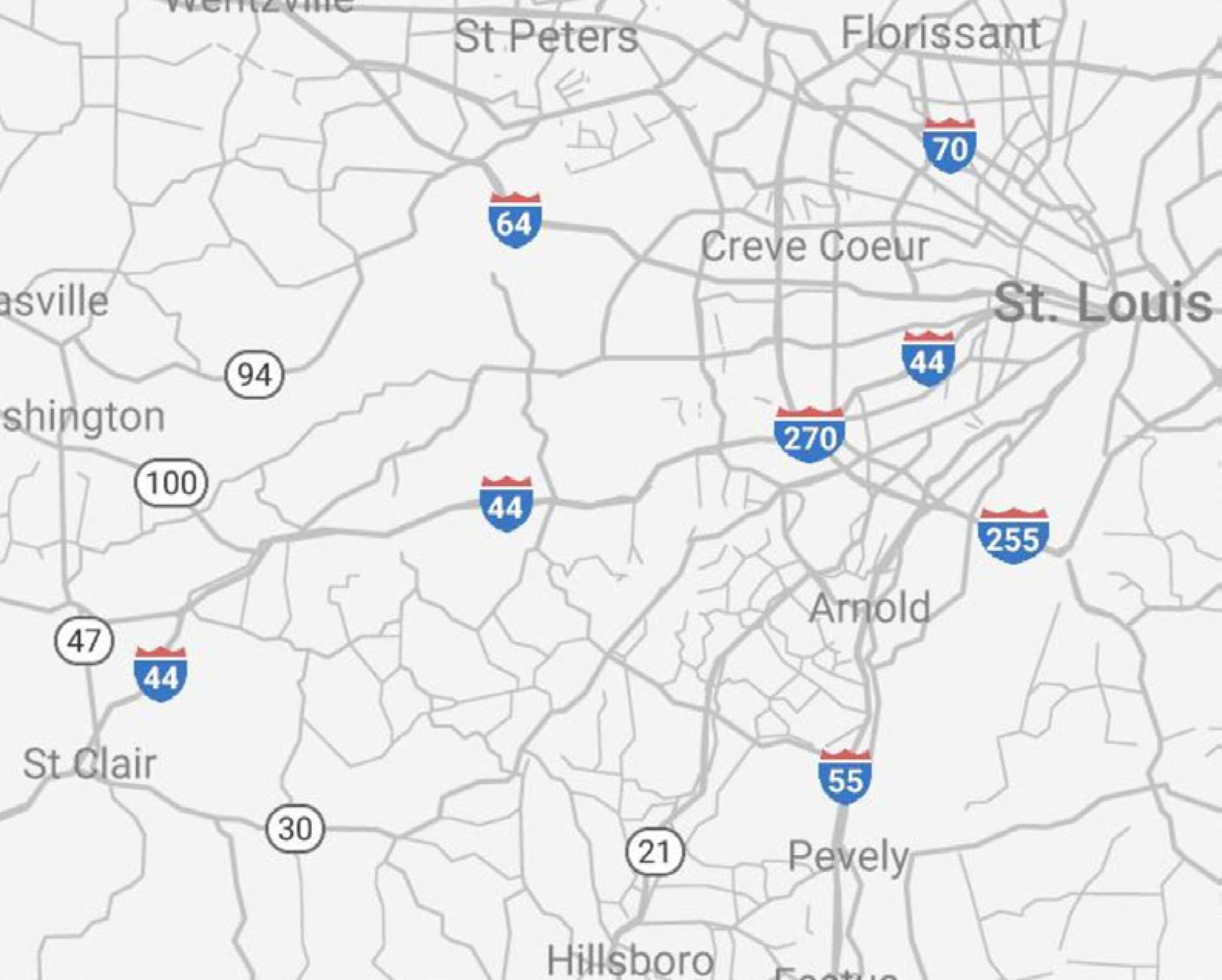 West Osage Street and Country Club Estates Drive, Pacific, MO 63069