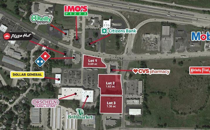 Pictures of Land property located at West Osage Street and Country Club Estates Drive, Pacific, MO 63069 for lease - image #1