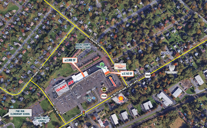 Pictures of Retail, Office property located at 436 Town Center, New Britain, PA 18901 for lease - image #1