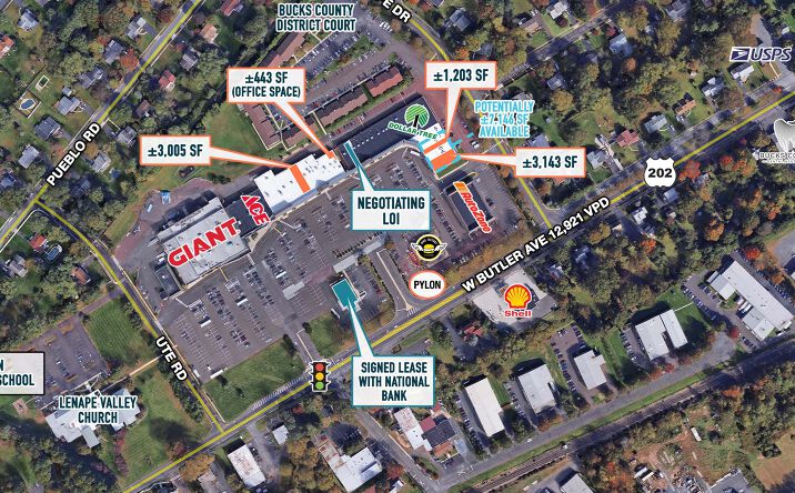 Pictures of Retail property located at 436 Town Center, New Britain, PA 18901 for sales - image #1