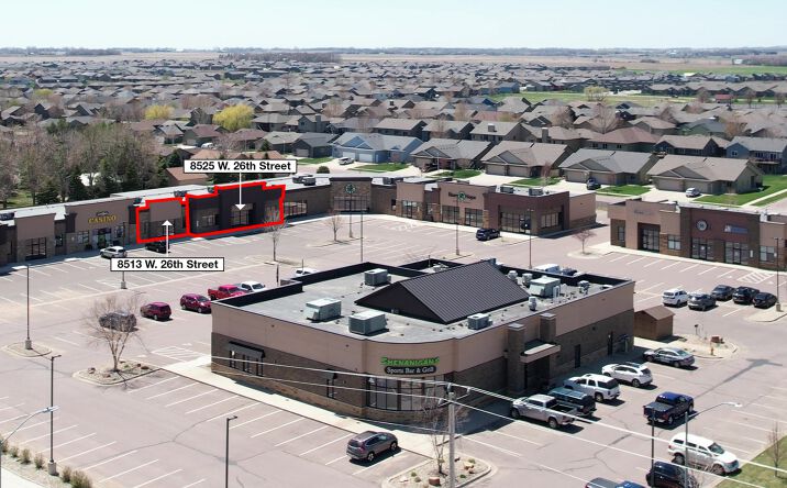 Pictures of Retail property located at 8513 - 8525 W. 26th Street, Sioux Falls, SD 57106 for lease - image #1