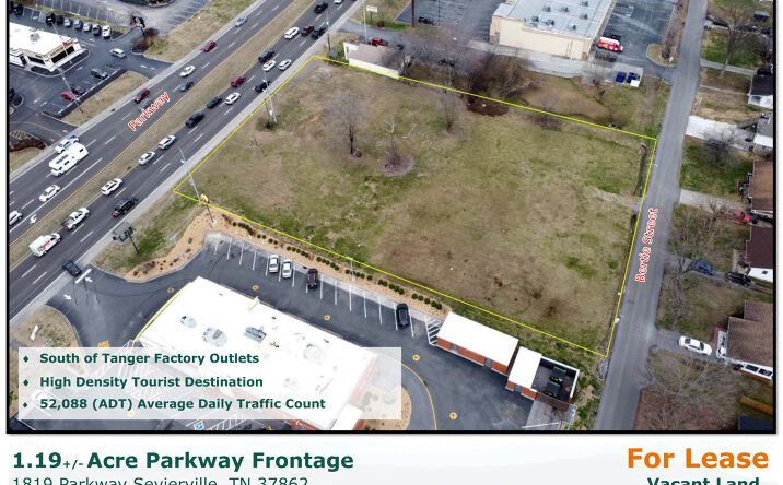 Pictures of Land property located at 1819 Parkway, Sevierville, TN 37862 for lease - image #1