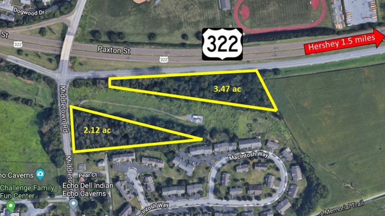 Middletown Rd, Hummelstown, PA 17036 Land for Lease Route 322