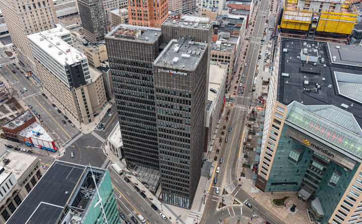 Pictures of Office property located at 1001 Woodward, Detroit, MI 48226 for lease - image #1