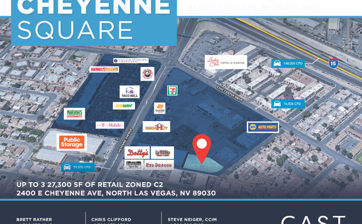 Pictures of Land property located at 2400 E Cheyenne Ave, North Las Vegas, NV 89030 for lease - image #1