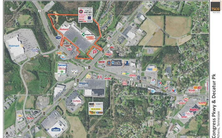 Pictures of Retail property located at 1802 Decatur Pike, Athens, TN 37303 for lease - image #1