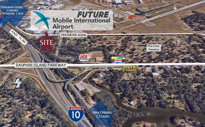 Pictures of Land property located at 2300 Perimeter Rd, Mobile, AL 36615 for lease - image #1