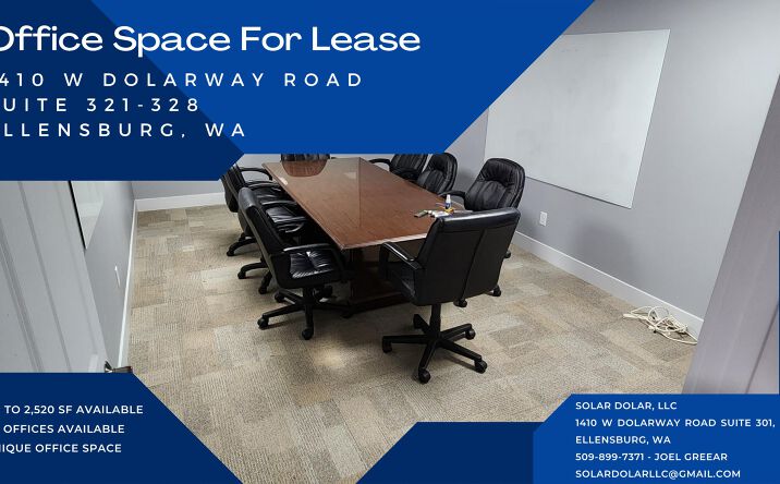 Pictures of Office, Special Purpose property located at 1410 W Dolarway Rd, Ellensburg, WA 98926 for lease - image #1