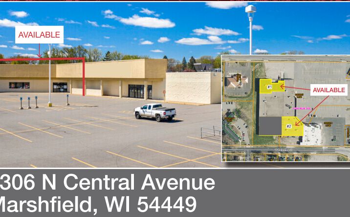 Pictures of Retail, Industrial property located at 1306 N Central Ave, Marshfield, WI 54449 for lease - image #1