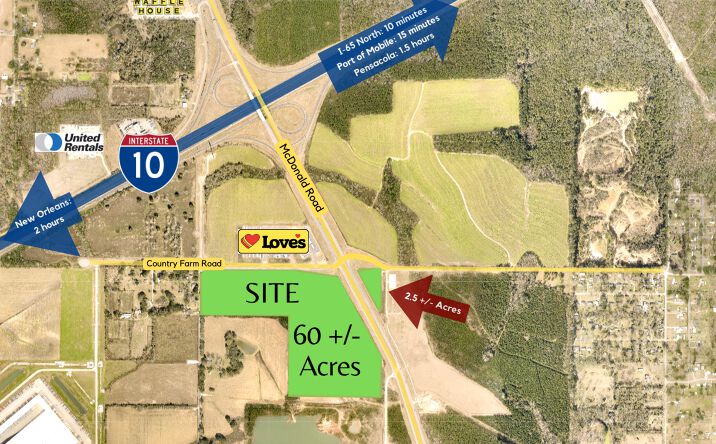 Agricultural Land for Lease in Irvington, AL | Crexi