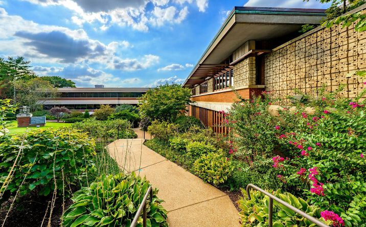 Pictures of Office property located at 345, 349, 353, 357 Marshall Avenue, Webster Groves, MO 63119 for lease - image #1