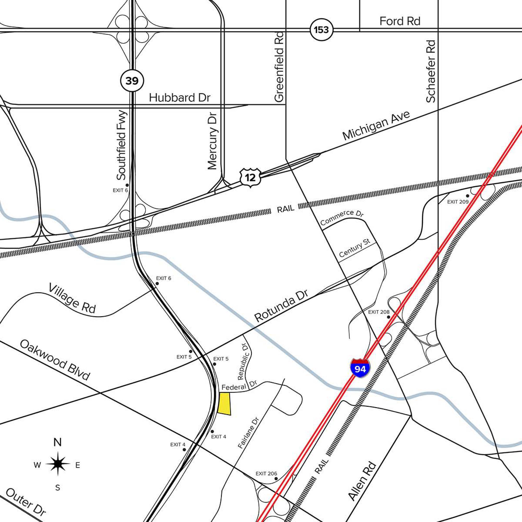 17475 Federal Dr, Allen Park, MI 48101