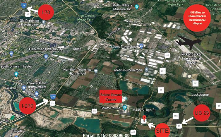 Pictures of Land property located at 6445 S High St, Lockbourne, OH 43137 for lease - image #1
