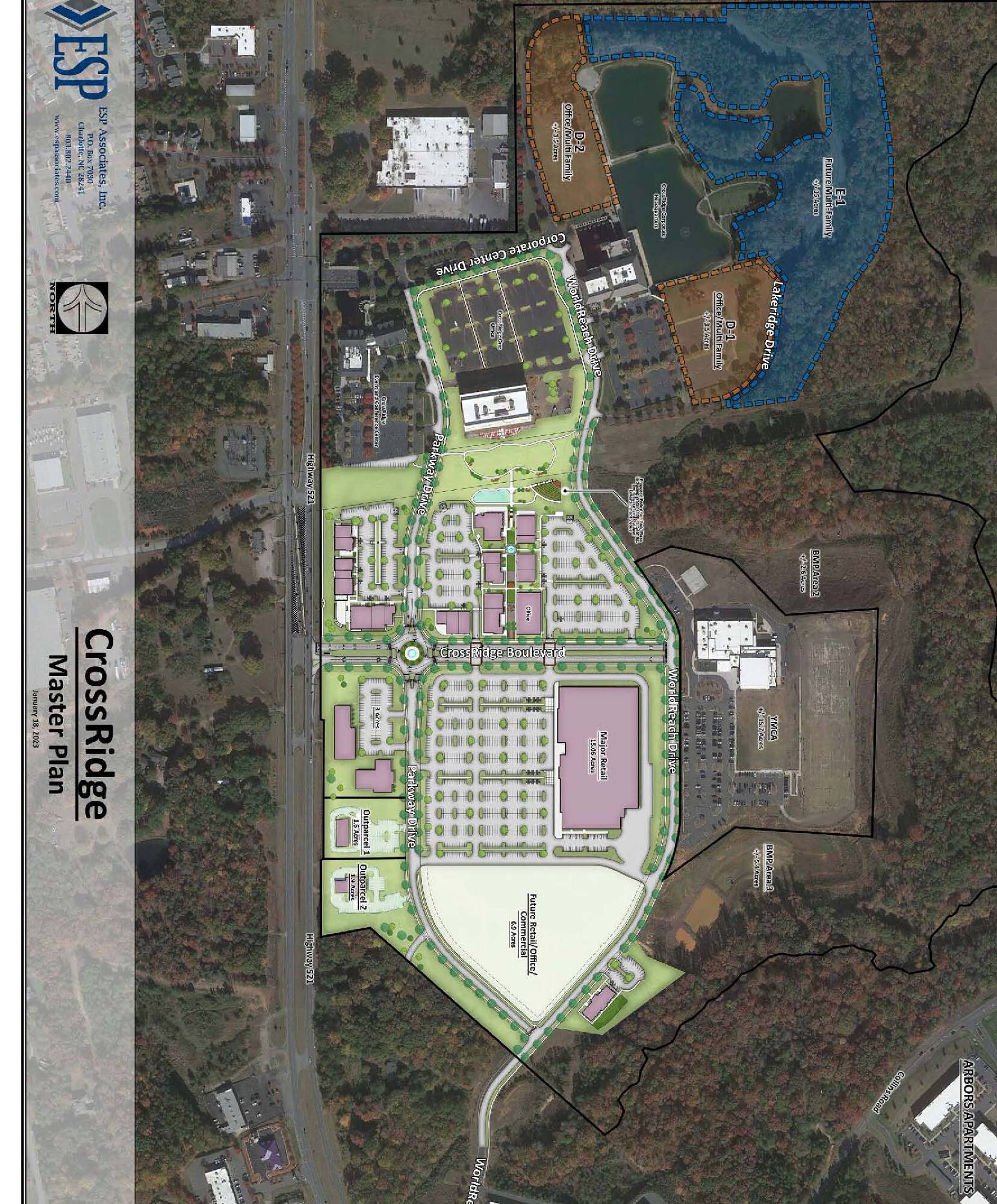 Highway 521 & Dobys Bridge Road, Indian Land, SC 29707