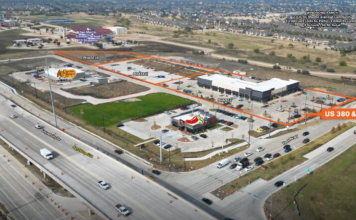 Pictures of Retail property located at NWC US 380 & Teel Parkway, Prosper, TX 75034 for lease - image #1