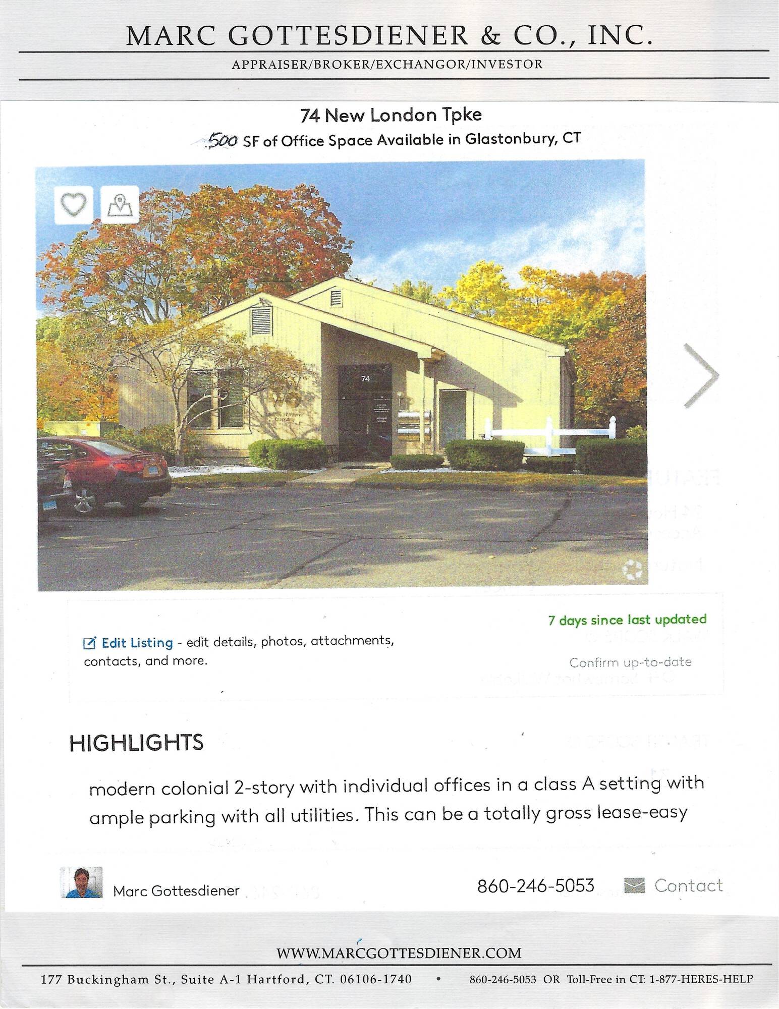 74 New London Turnpike, Glastonbury, CT 06033