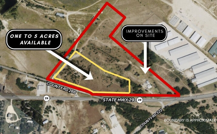 Pictures of Office, Industrial, Land property located at 19950 Texas 29, Liberty Hill, TX 78642 for lease - image #1